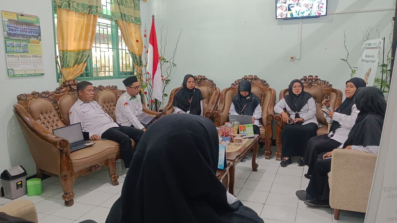 Matangkan Persiapan BRUS, MTsN 9 Bantul Gelar Rapat Koordinasi Bersama KUA Banguntapan